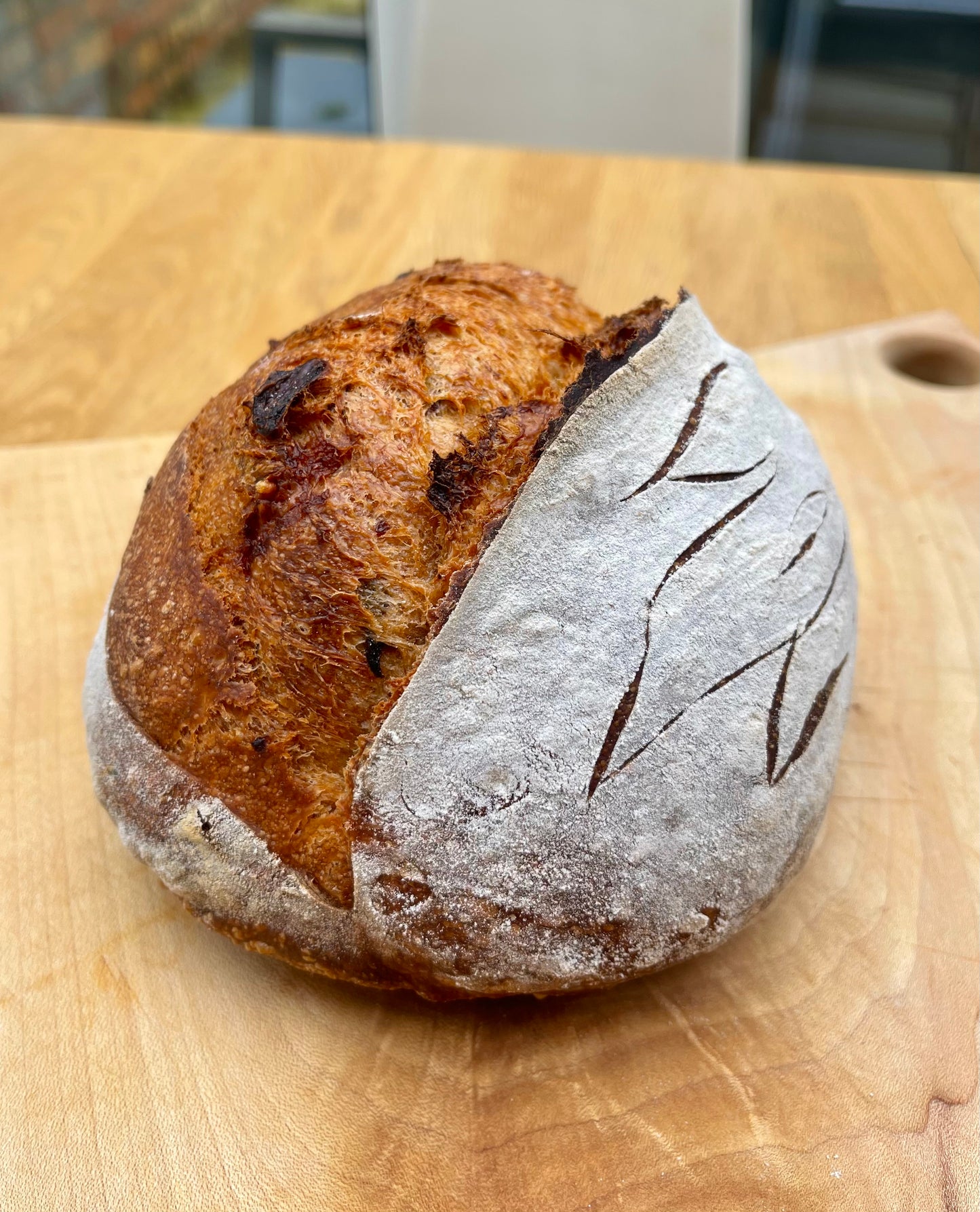 Chipotle & Smoked Cheddar Sourdough