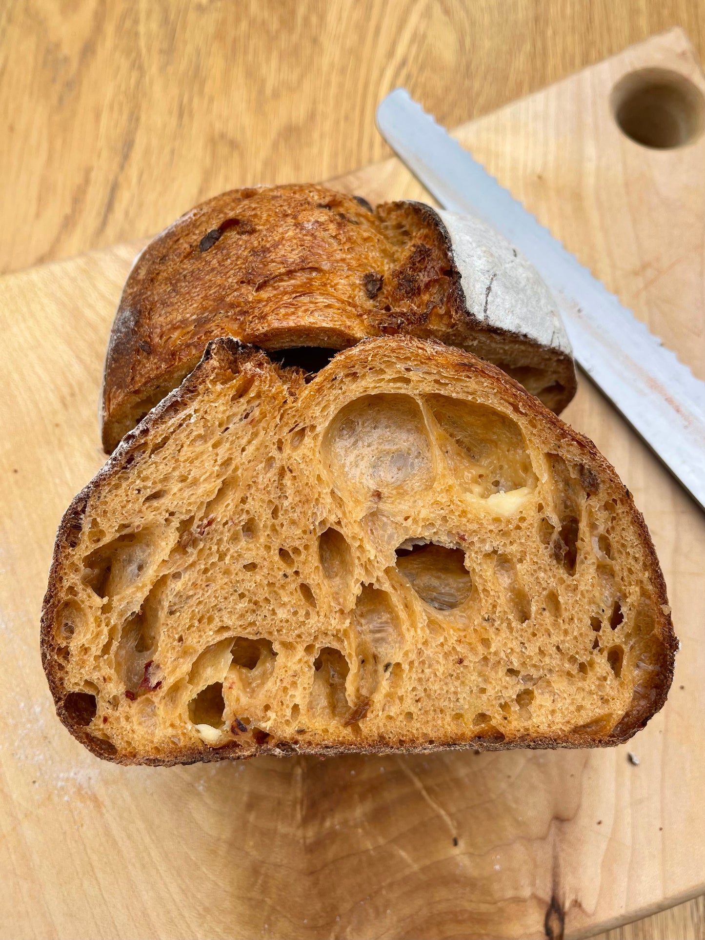 Chipotle & Smoked Cheddar Sourdough