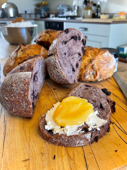 Blueberry, Lemon & Maple Syrup Sourdough