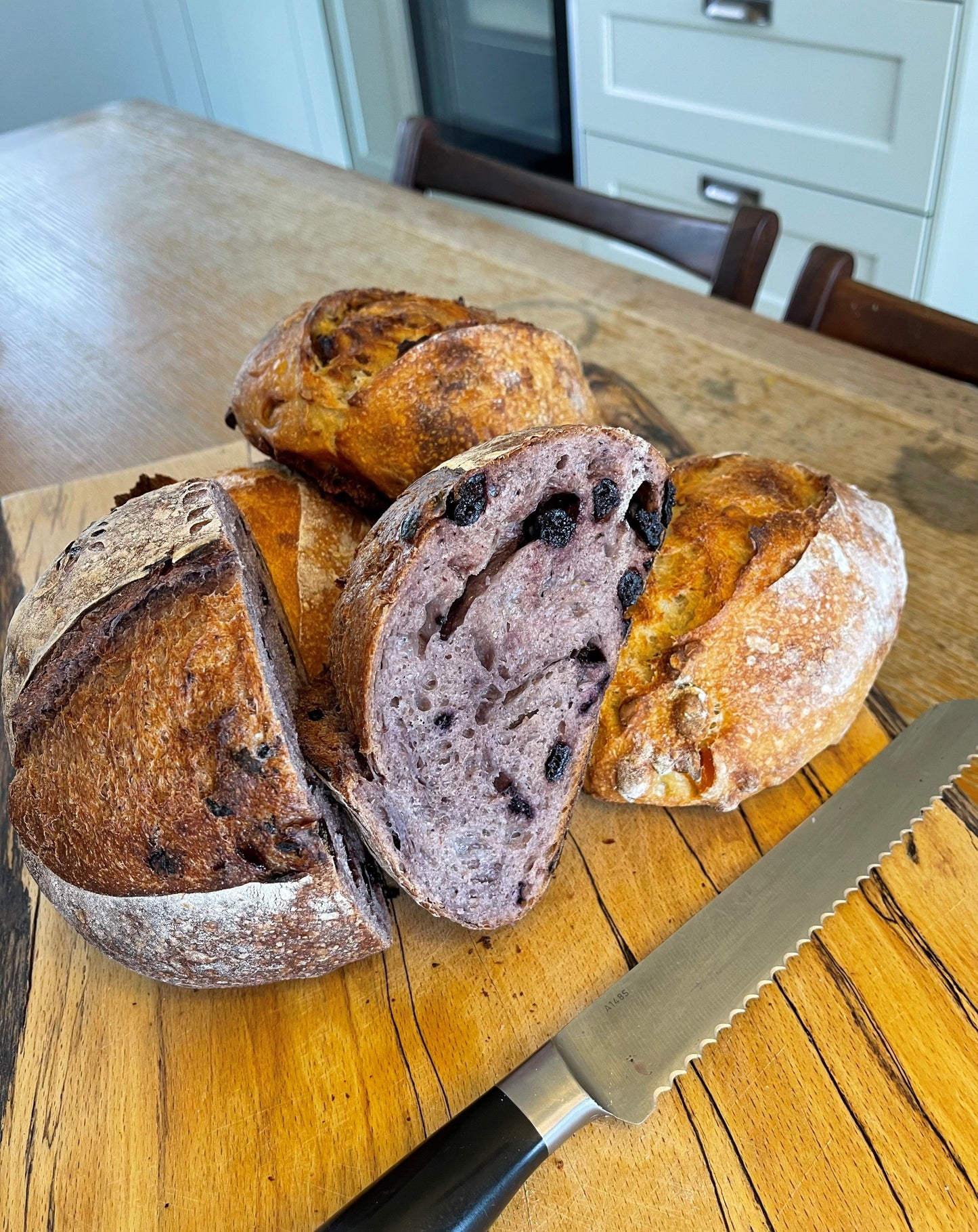 Blueberry, Lemon & Maple Syrup Sourdough