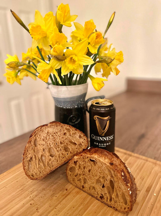 Guinness, Treacle & Buttermilk Sourdough