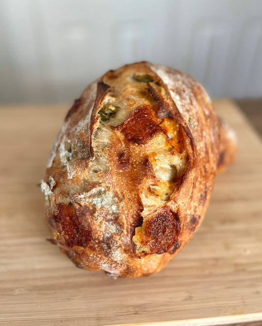 Jalapeno & Smoked Cheddar Sourdough